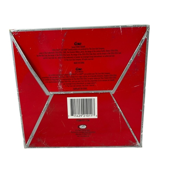 Coca Cola Town Square Collection Leaning Tower Pizza Parlor Restaurant Lighted - Picture 13 of 16